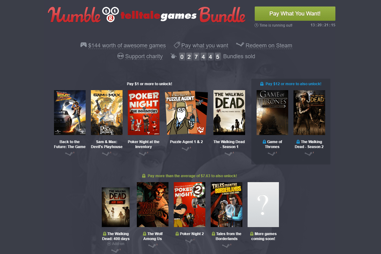 Humble Telltale Bundle