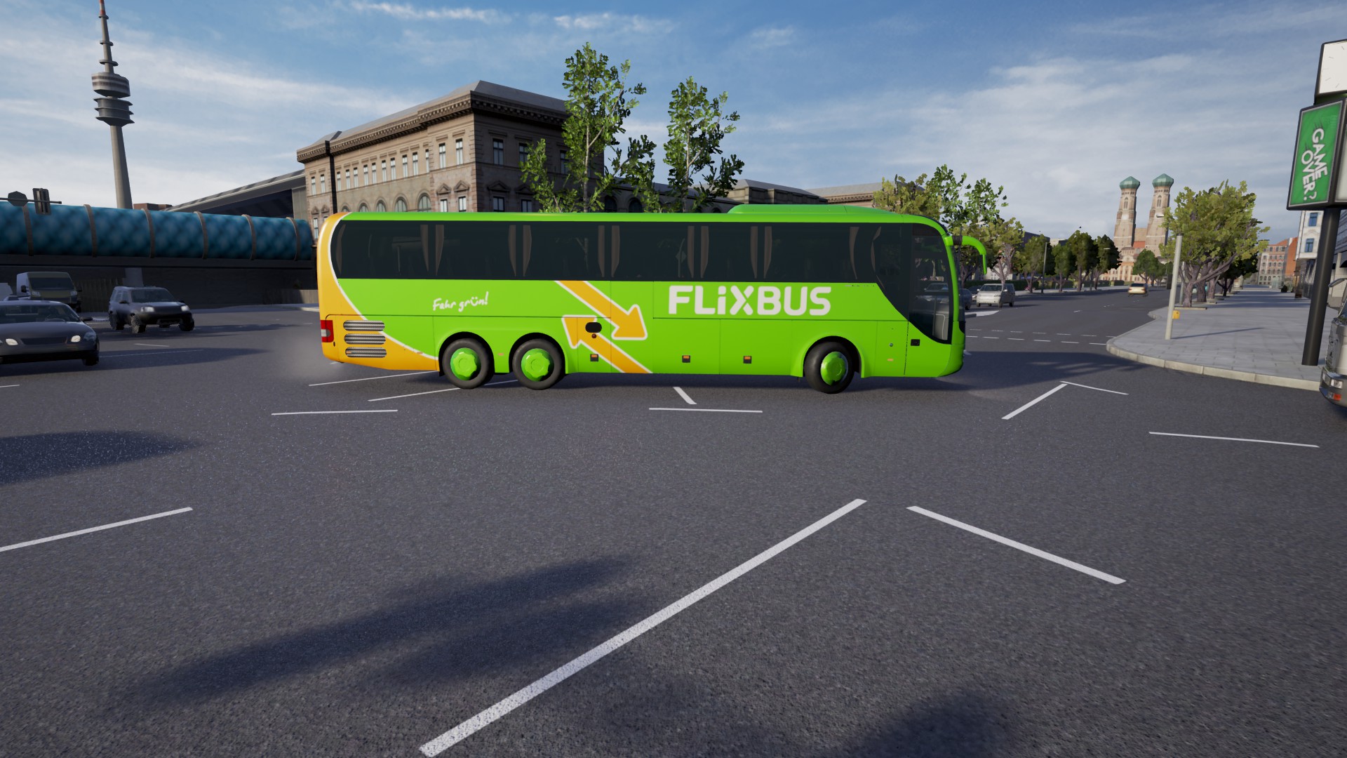 Fernbus simulator