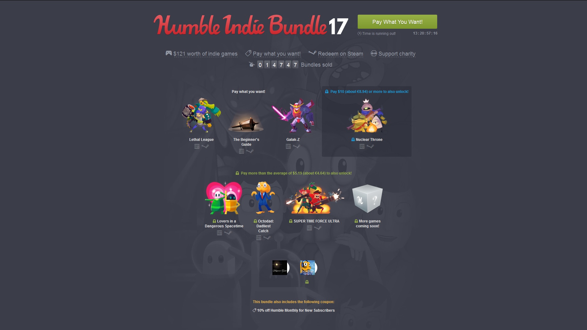 Humble Bundle Indie 17