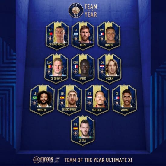 Fifa 19 TOTY
